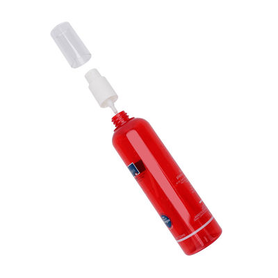 бутылка лосьона брызг красная PETG насоса заботы кожи стороны 60ml 125ml 150ml пластиковая пластиковая