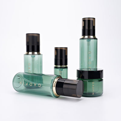 бутылки Skincare опарника насоса и сливк 30g черноты 30ml 90ml 110ml 130ml косметические пластиковые