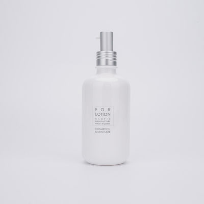 бутылки 50ml 40ml 250ml косметические пластиковые с алюминиевым насосом обработки