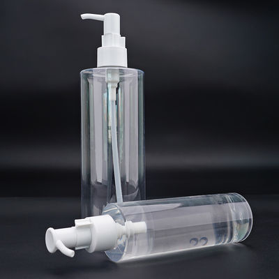 Прозрачная пустая пластмасса масла волос разливает аттестации по бутылкам 200ml 400ml QS