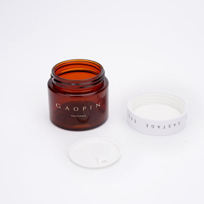 Янтарный косметический пластиковый ЛЮБИМЕЦ Skincare бутылок упаковывая не токсическое непахучее