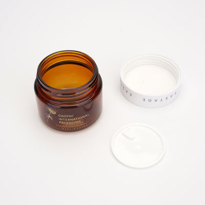 бутылок лосьона насоса 80ml 100ml упаковка янтарных пластиковая косметическая
