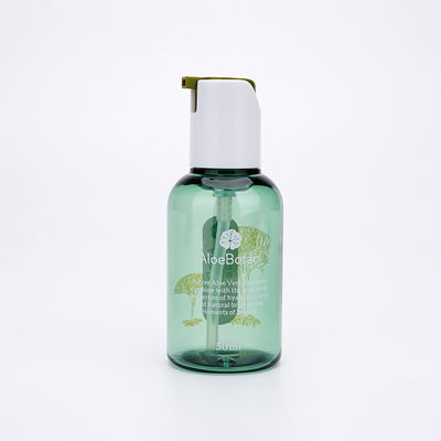 Опарникы сливк стороны бутылок 50ml 100ml замка закрутки косметические пластиковые пустые