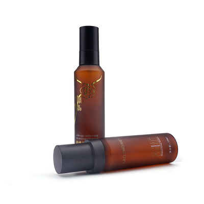 Косметические янтарные пластиковые бутылки брызг с Pumper 30ml 120ml 150ml