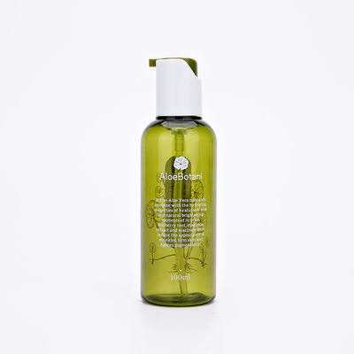 Салатовые пластиковые опарник бутылки 50ml PETG лосьона косметические и набор бутылок