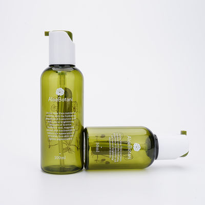Салатовые пластиковые опарник бутылки 50ml PETG лосьона косметические и набор бутылок