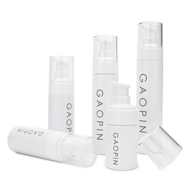 бутылка лосьона пластмассы брызг насоса лосьона ЛЮБИМЦА 30ml 50ml 60ml 80ml 100ml белая