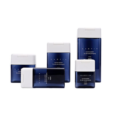 Бутылки 100ml 50ml 150ml 250ml 370ml шампуня квадрата PETG пластиковые для мытья тела