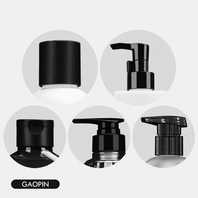 HDPE цвета 60ml 300ml 350ml 750ml бутылки лосьона шампуня насоса белого изготовленного на заказ белого пластиковые