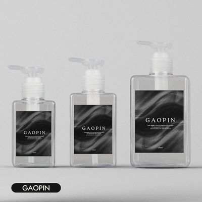 Подгонянная белая пластиковая бутылка 180ml упаковывая для личной заботы кожи